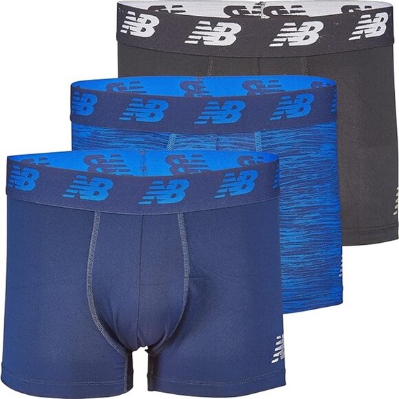 New Balance Men's 3" Premium Performance Trunks 3Pack - NB3009-3 (931N) - Picture 1 of 1